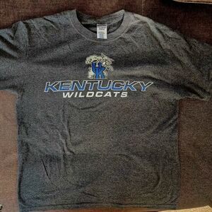Jerzees Gray Kentucky Wildcats Tee